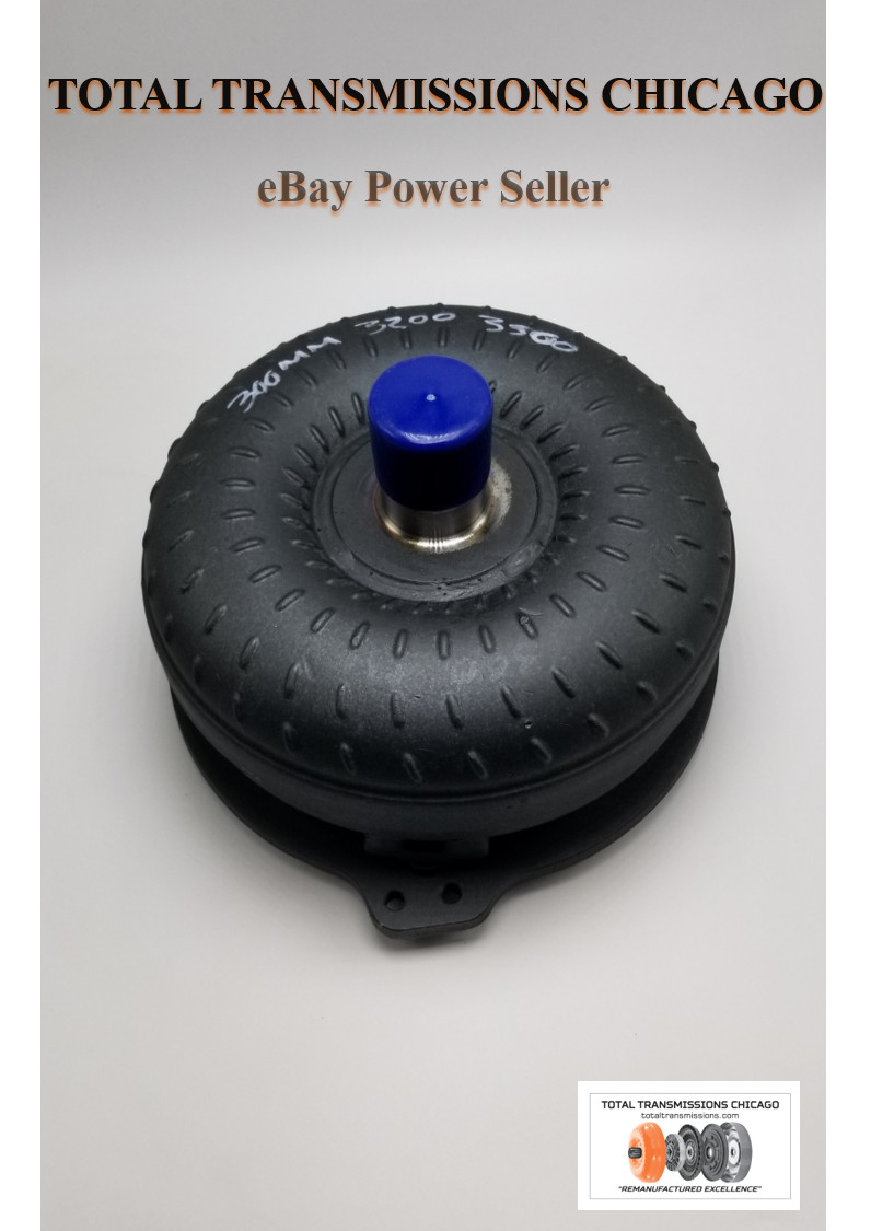 4L60E 4L65E LS1 TORQUE CONVERTER 3200-3500 HIGH STALL 10" 300MM 1 YEAR WARRANTY