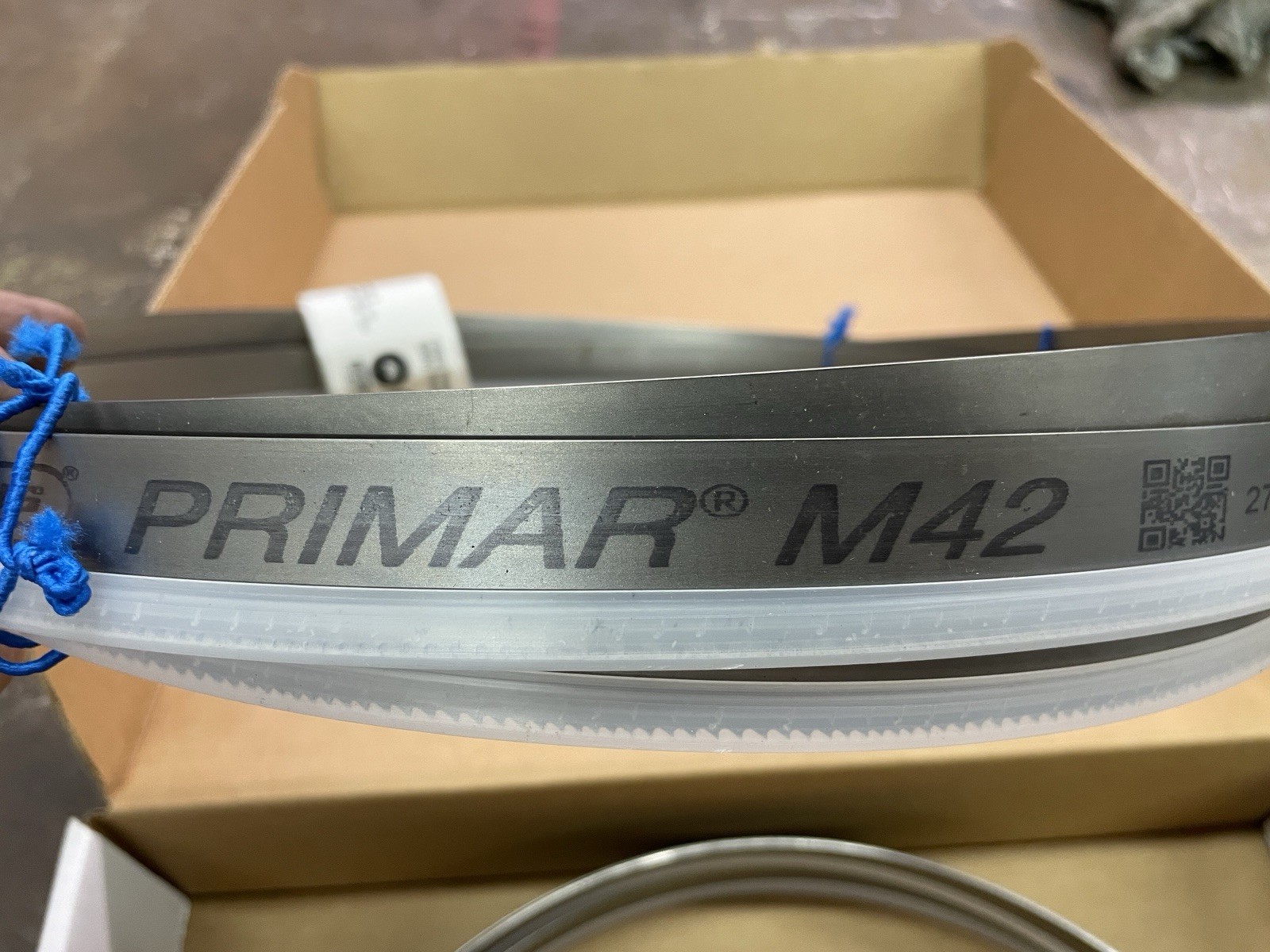 (130") 10'-10" x 1-1/16" -.035, 8-12 tpi Wikus M42 Bi-Metal Band Saw Blade 2 Pcs