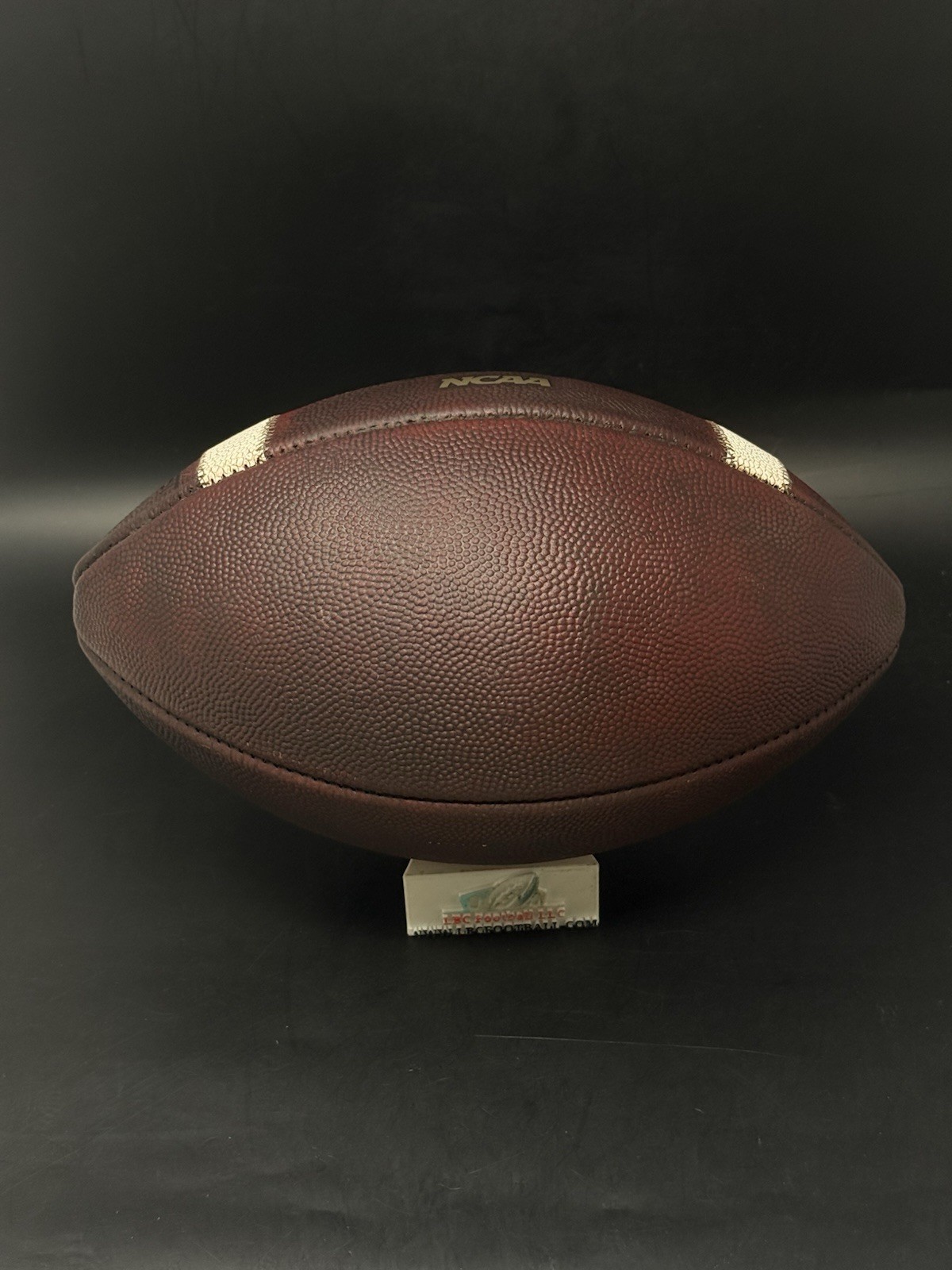 Wilson GST Full-Size Red Football Game Prepped Mudded Conditioned Tacked NEW