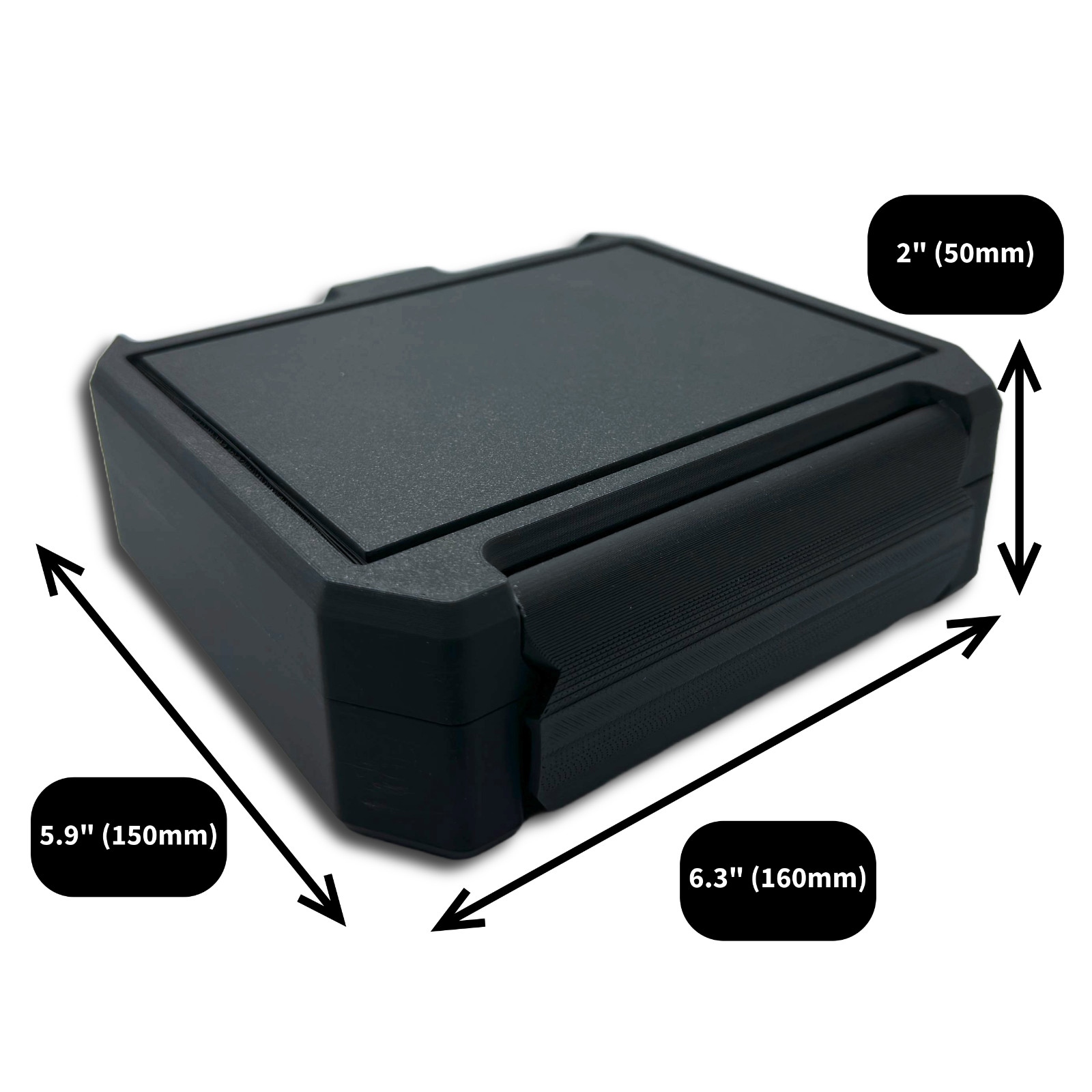 10×3ml Vial Storage Case – BAC Water & Syringe Slot | Peptide, Insulin, TRT