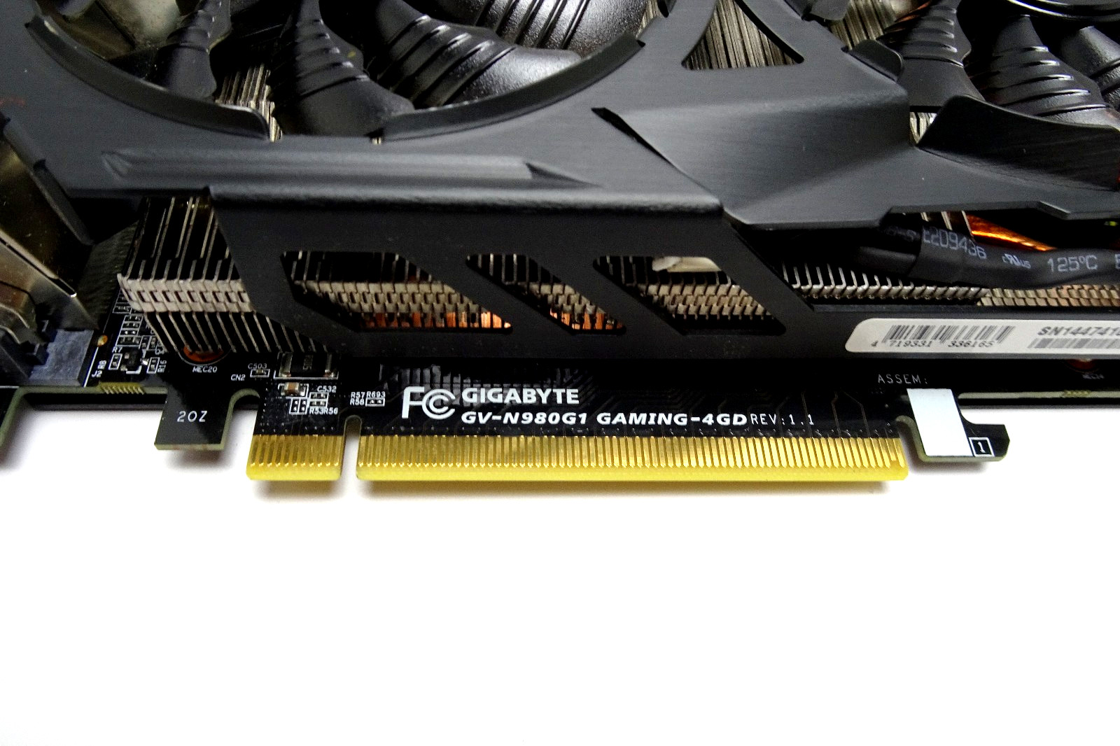 GIGABYTE GTX 980 G1 Gaming GPU | Model GV-N980G1-GAMING-4GD | Tested & Working