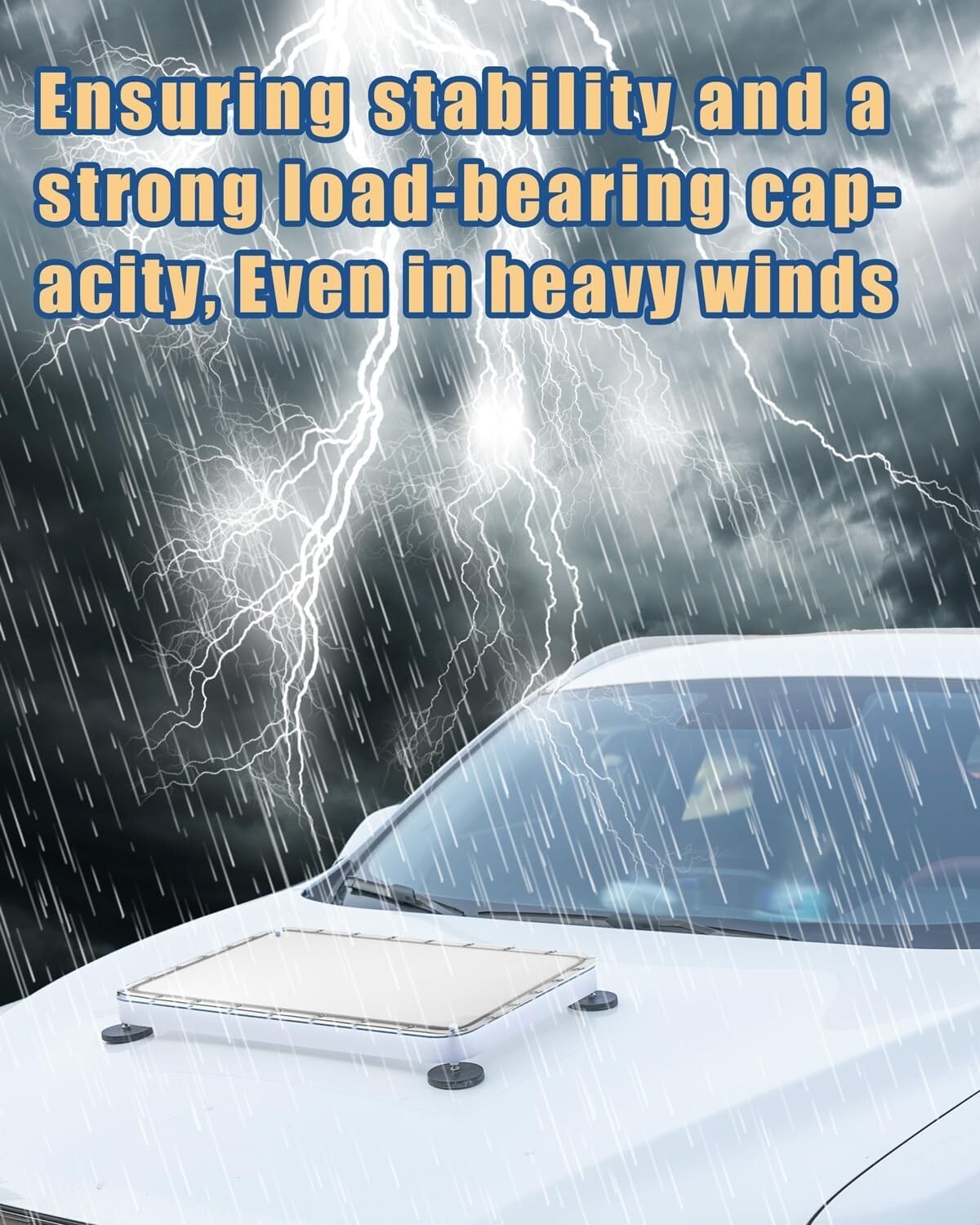 Flat Mount Low Profile Starlink Mount with Magnetic Feet, Starlink Mounting Kit