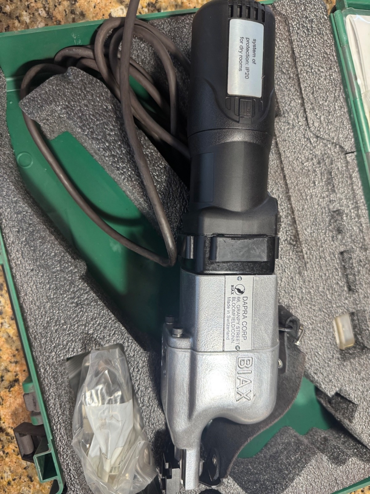 NEW BIAX HM10 with 3 extra half moon blades