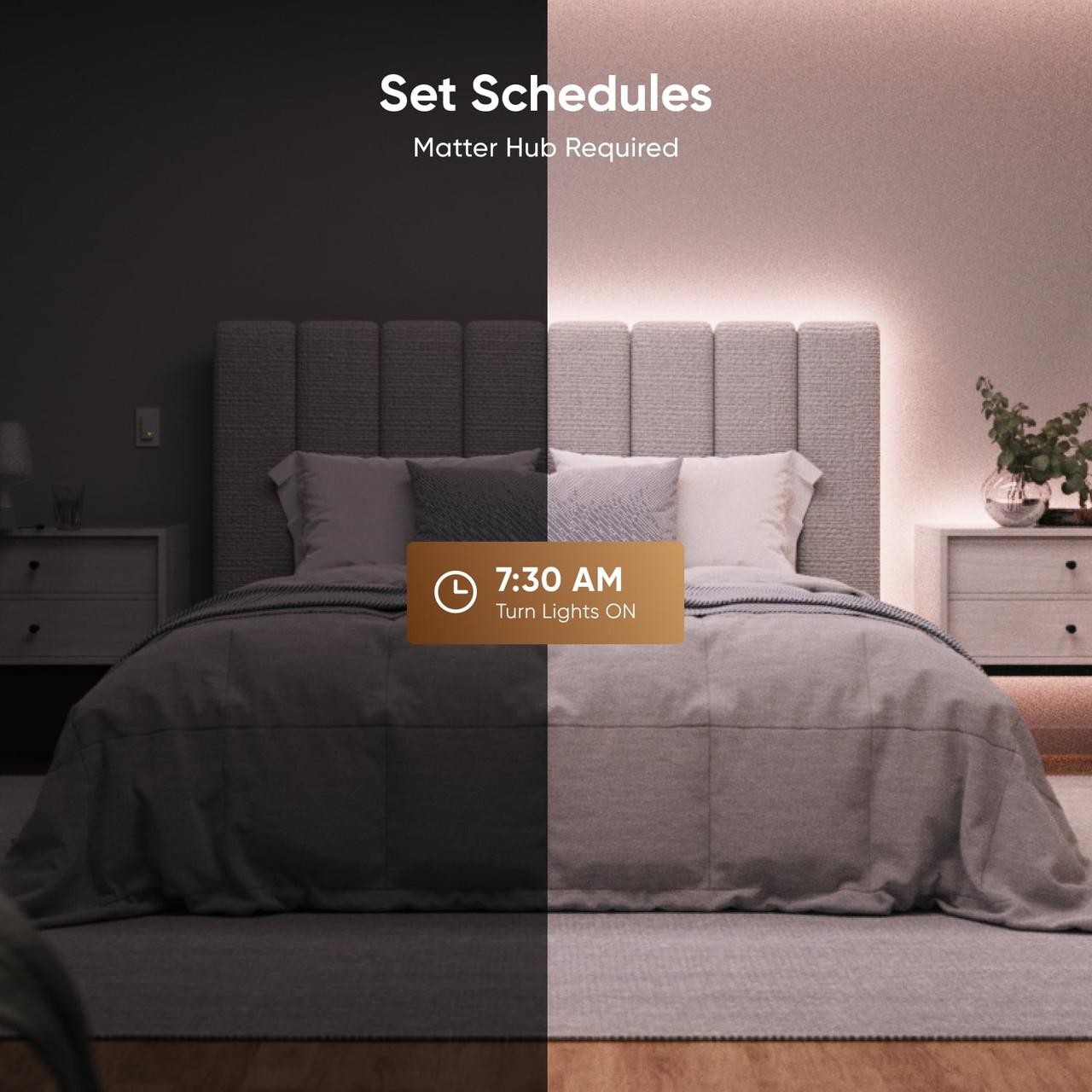 Nanoleaf Essentials Matter HD Multicolor Lightstrip (16.4ft) – Smart RGBIC LED S