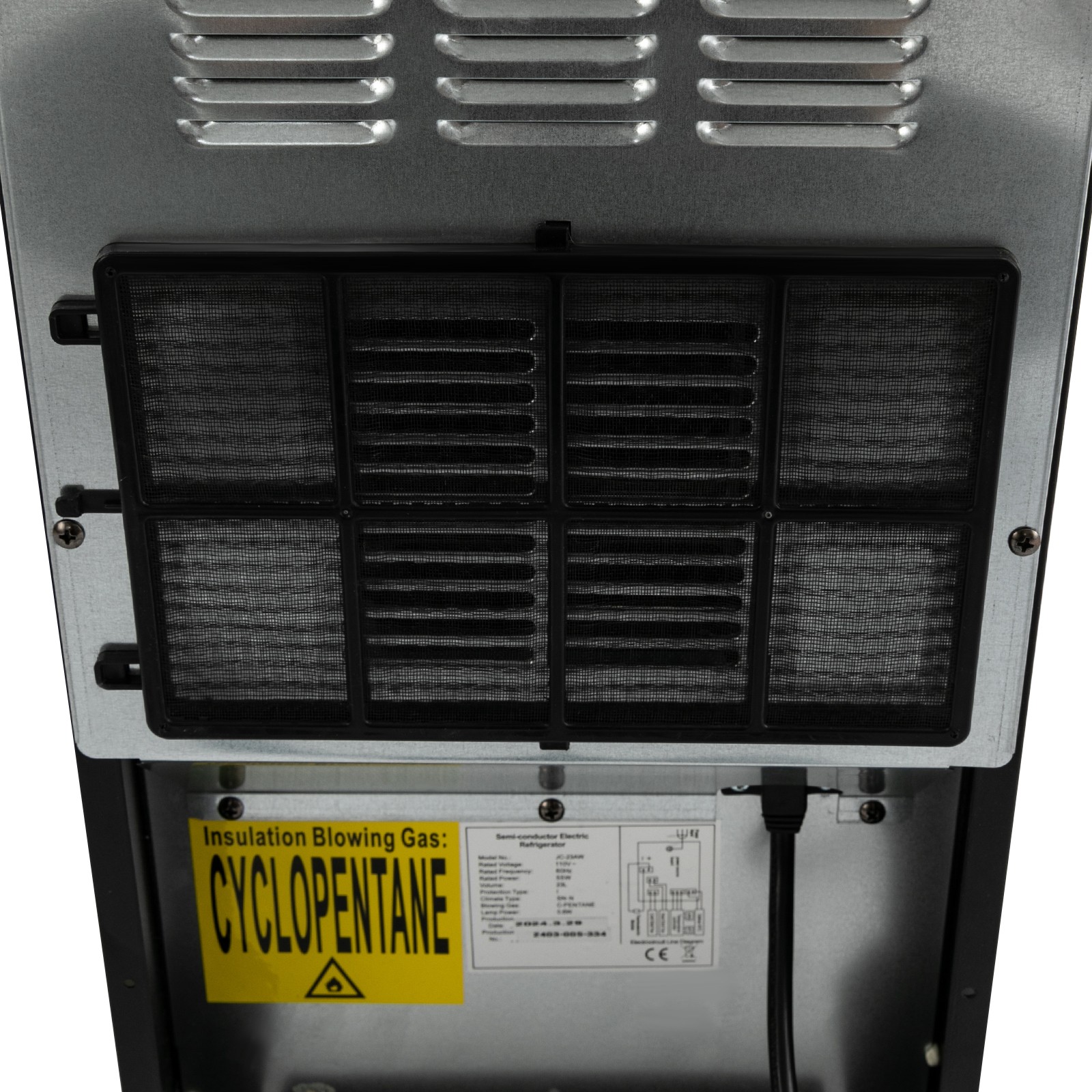 8-Bottle Wine Cooler Refrigerator 110V Freestanding For Home Bar Wine Fridge