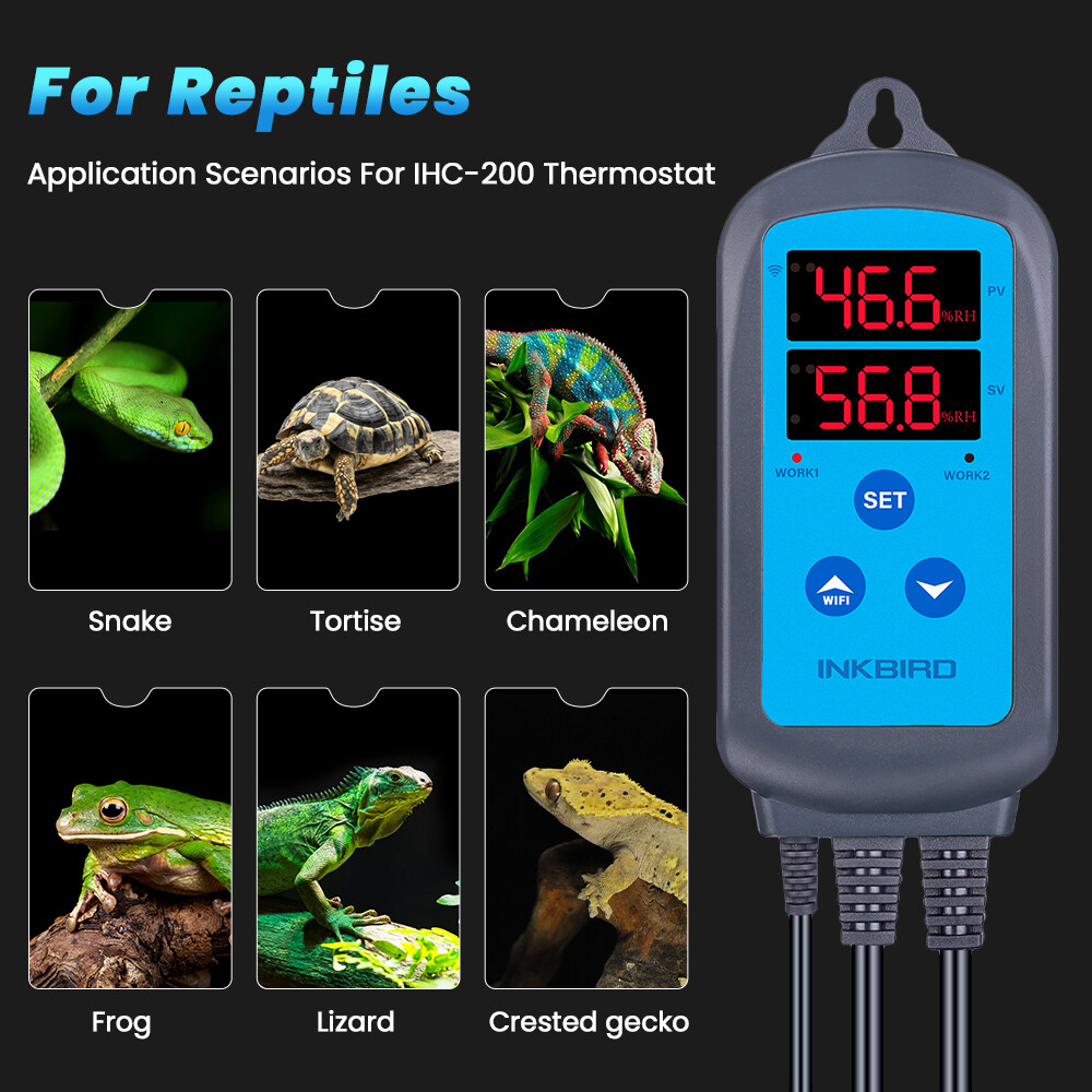 Inkbird Reptile Humidifiers Humidity Control Humidistat Fogger Mushroom Growing