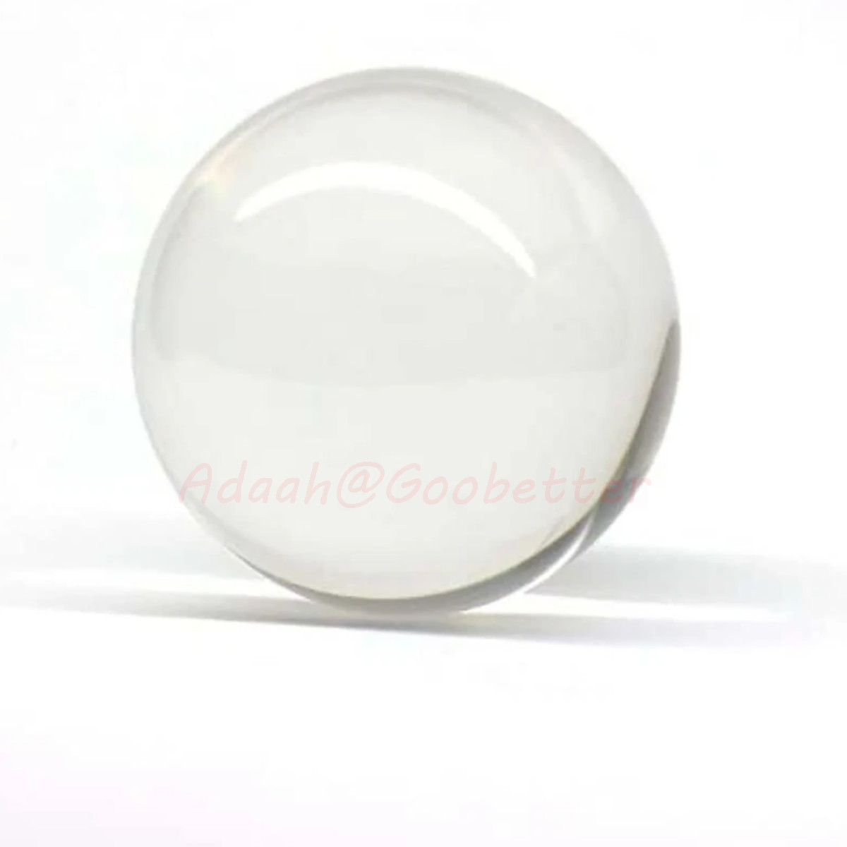 Clear Crystal Ball Glass Lens Sphere 18mm-120mm Healing Sphere Photography Decor