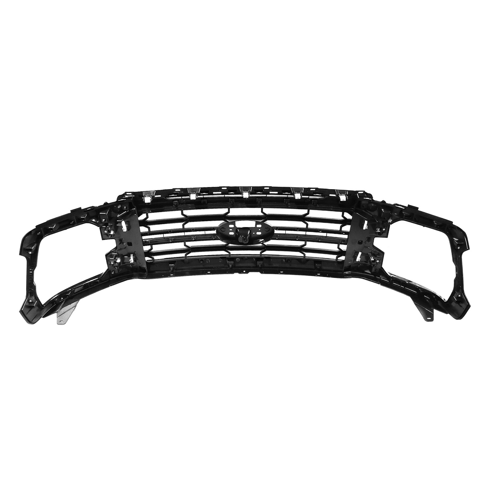 Front Bumper Upper Main Grille Insert For 2024-2025 Ford F-150 XL XLT STX Tremor