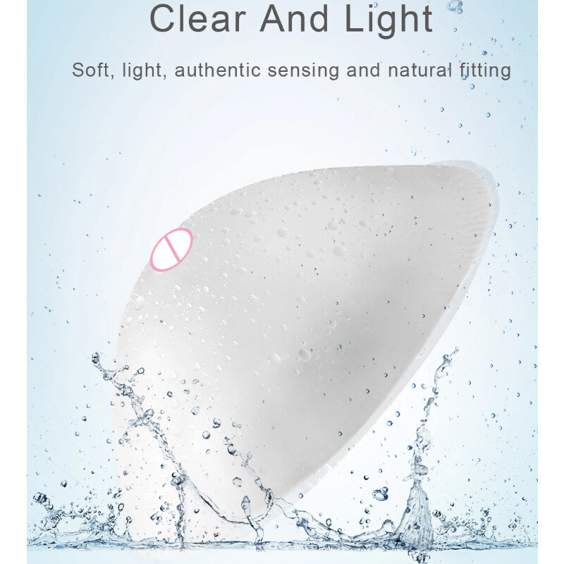 Clear Silicone Breast Form Bra Enhancer Insert Pad for Summer Swimming 1 Piece