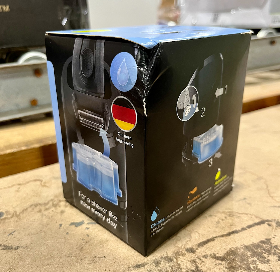 Braun Clean & Renew 2 Cartridges Lemon Fresh Cleaning Fluid Refill New & Sealed