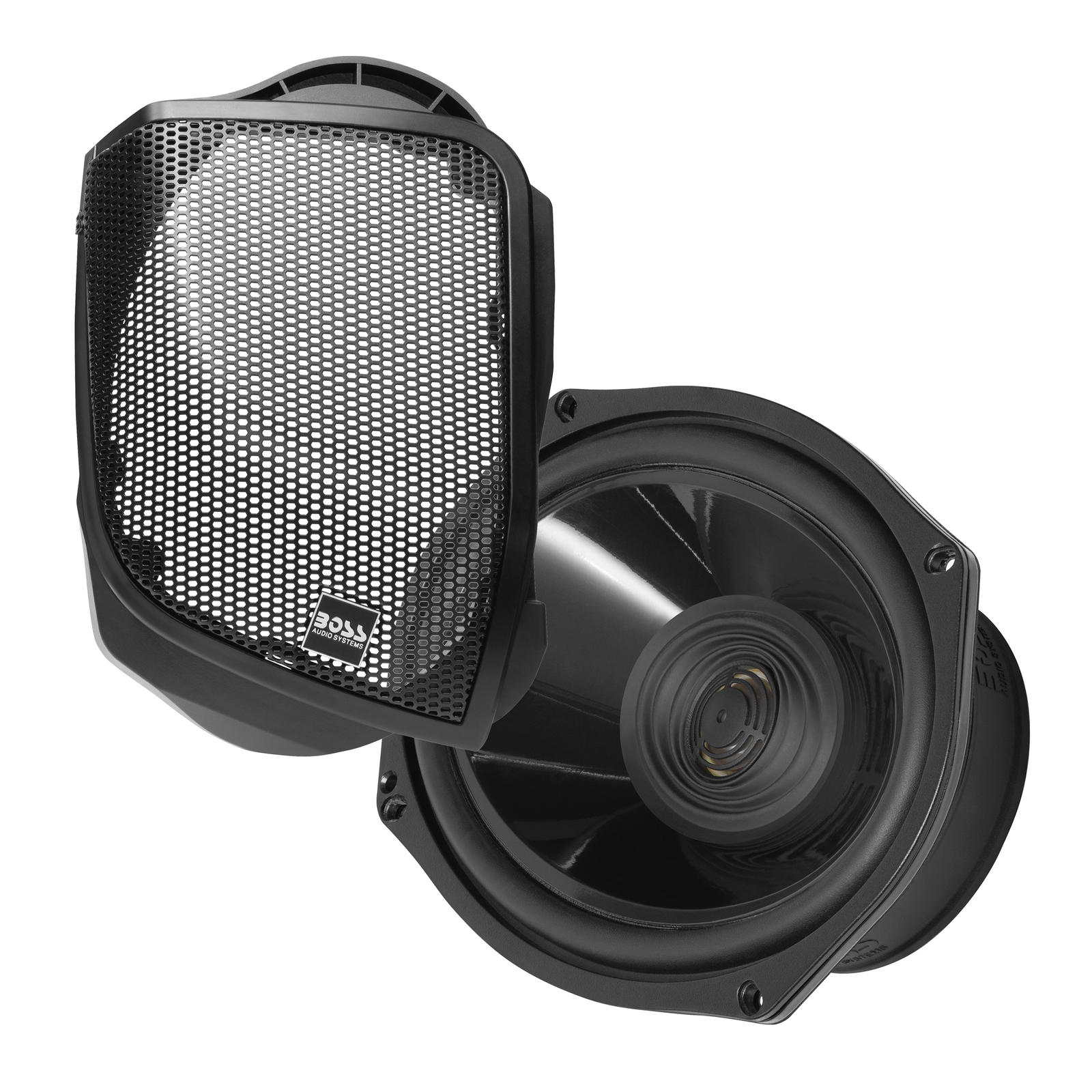 NEW BOSS AUDIO BHD14 REAR SADDLEBAG SPEAKERS KIT 6x9 HARLEY TOURING FLH/T 14-Up