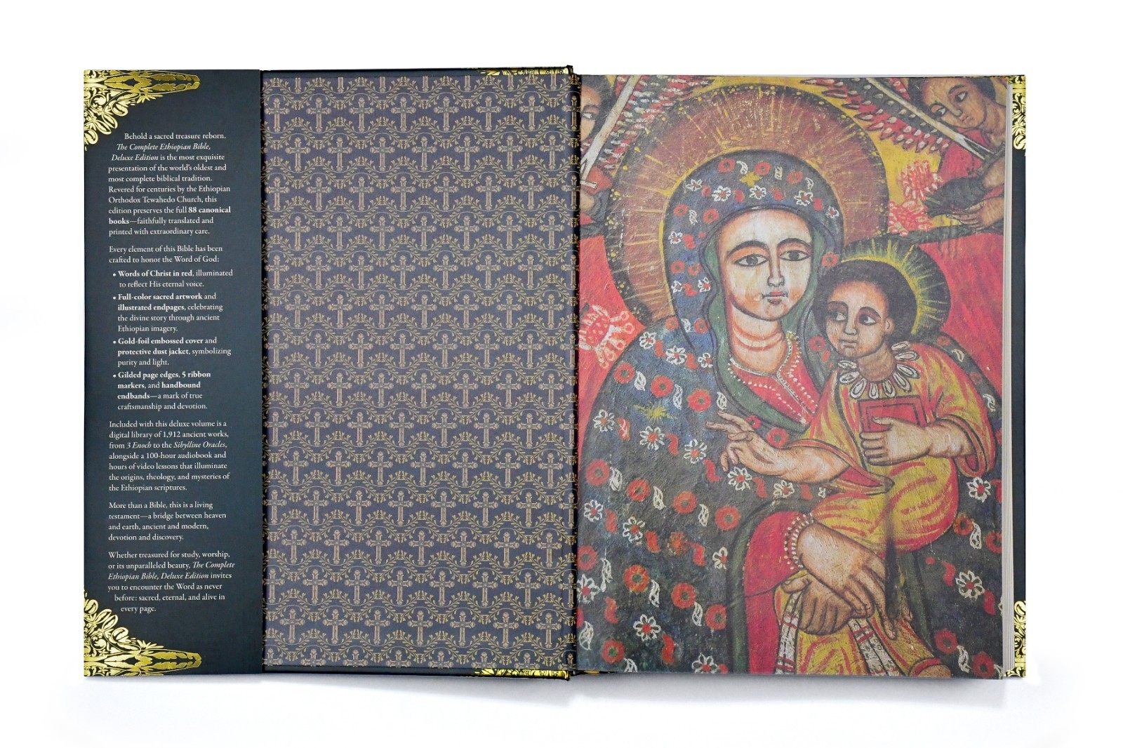The Most Complete Ethiopian Bible by Asher Wilson, Deluxe Red Letter Edition