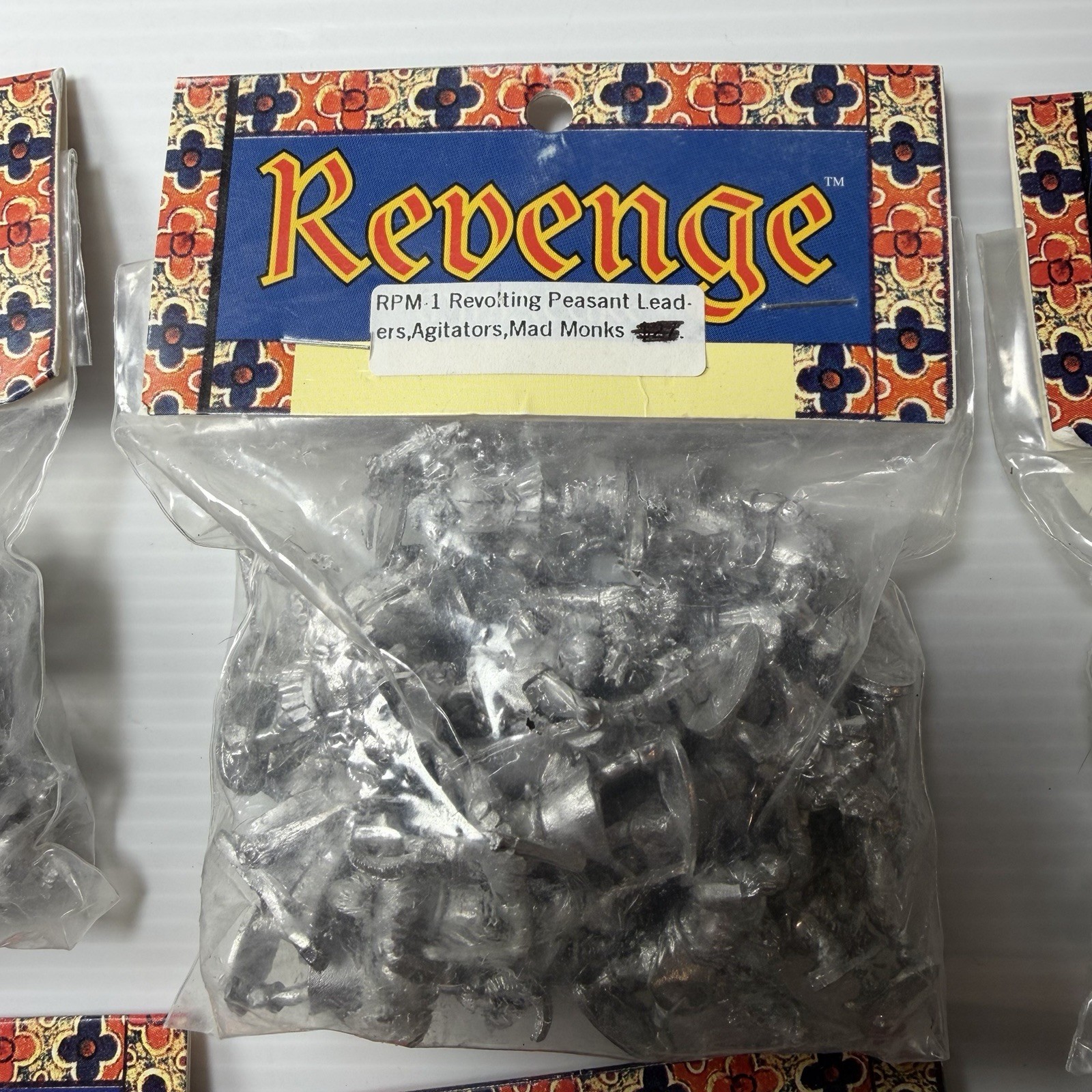 Revenge Miniatures 25mm Medieval Figure Ancients weapons Revolting Peasants