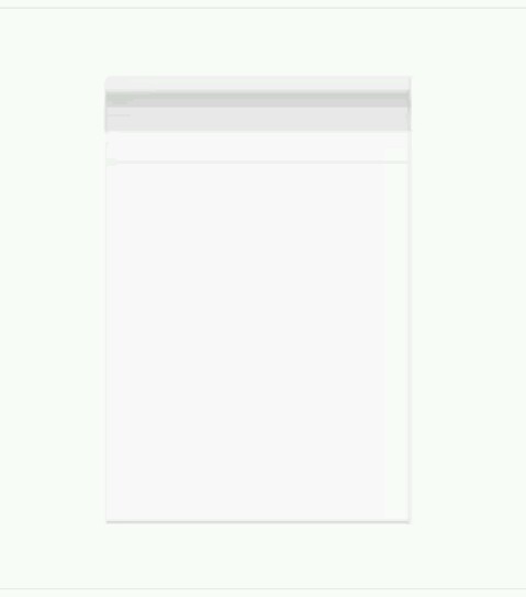 10 22x28 Acid Free Archival Storage cellophane Print Poster Newspaper Flap Seal