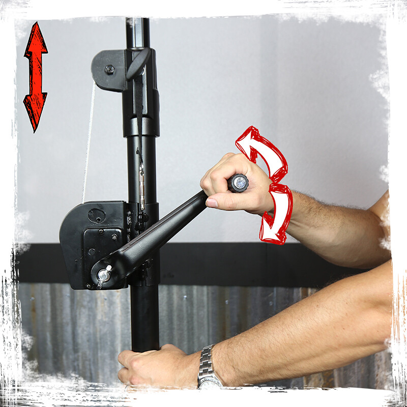 Crank Up Truss Lighting Stands - DJ Stage Light Mount Trussing Speaker System PA