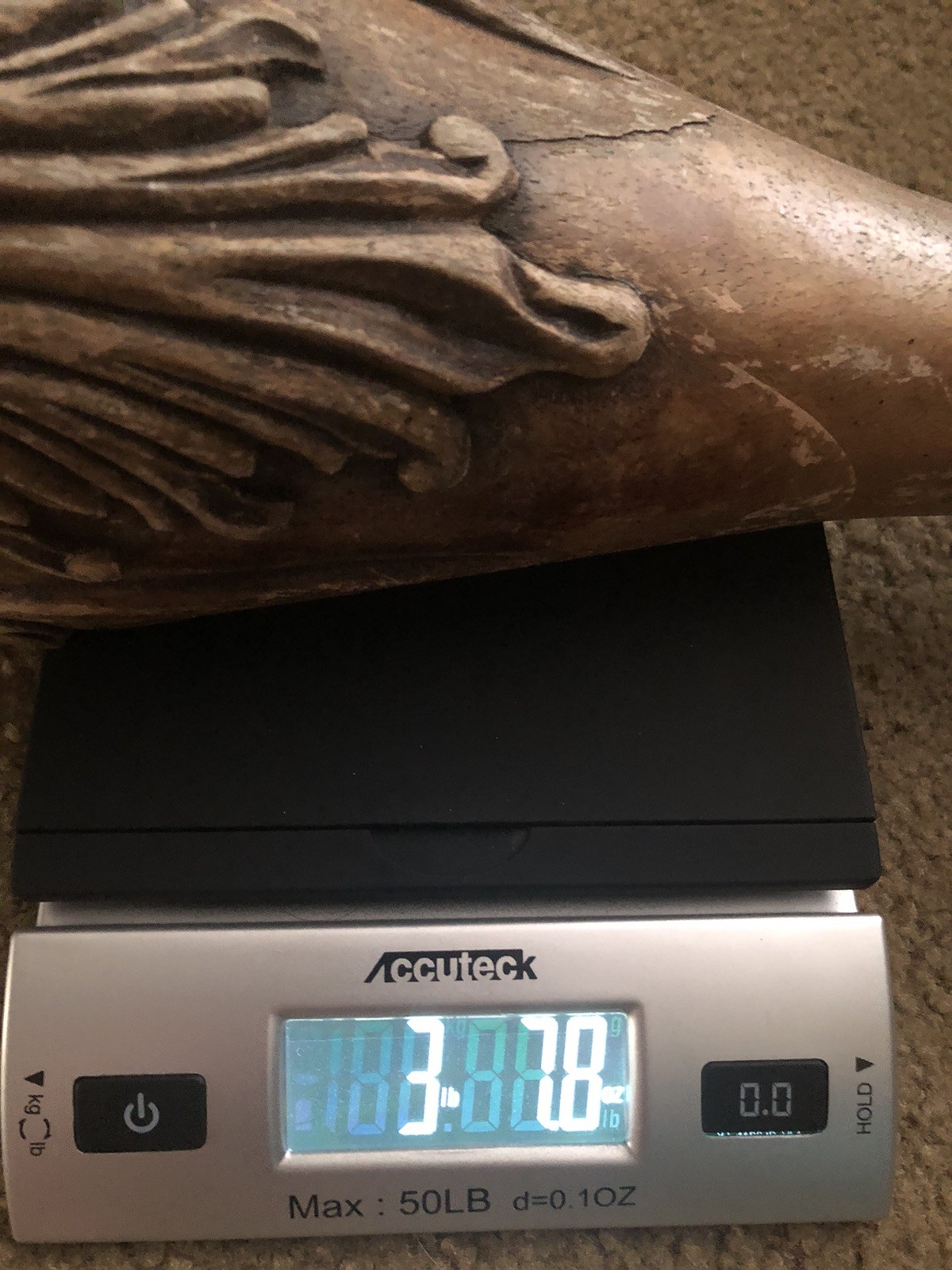 4 Vintage Table Legs Ball Claw Feet Salvaged Wood Leg 18” Tall, Georgian VTG