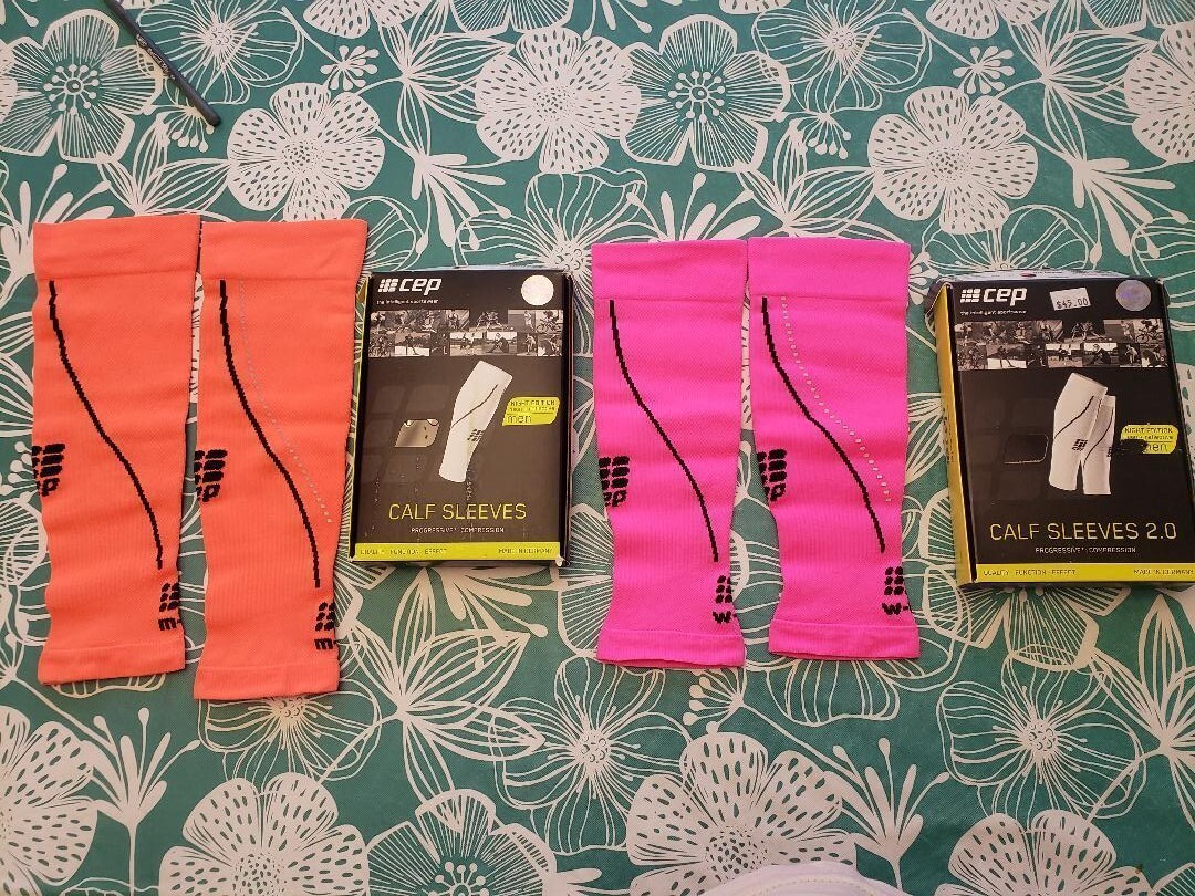 CEP Men's Pro+ Night Neon Calf Sleeves Performance Crossfit Choose Color & Size