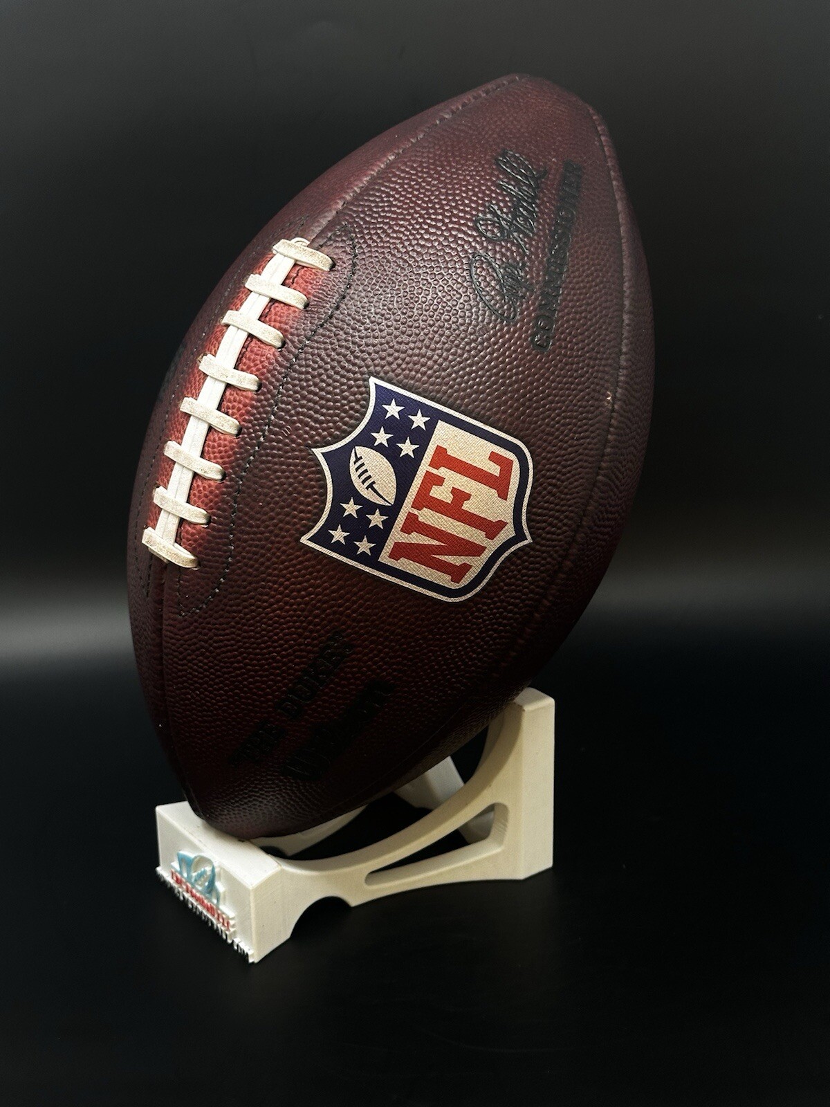 New Wilson The Duke NFL Football Fully Game Prepped + Tacky Bar and Brush