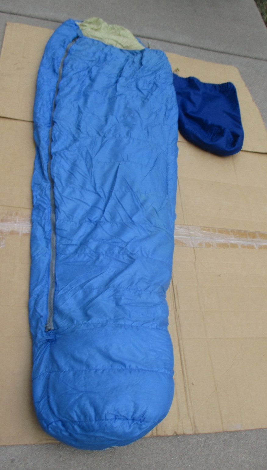 Vintage Sierra Designs Berkeley California Down Sleeping Bag 83" x 27"