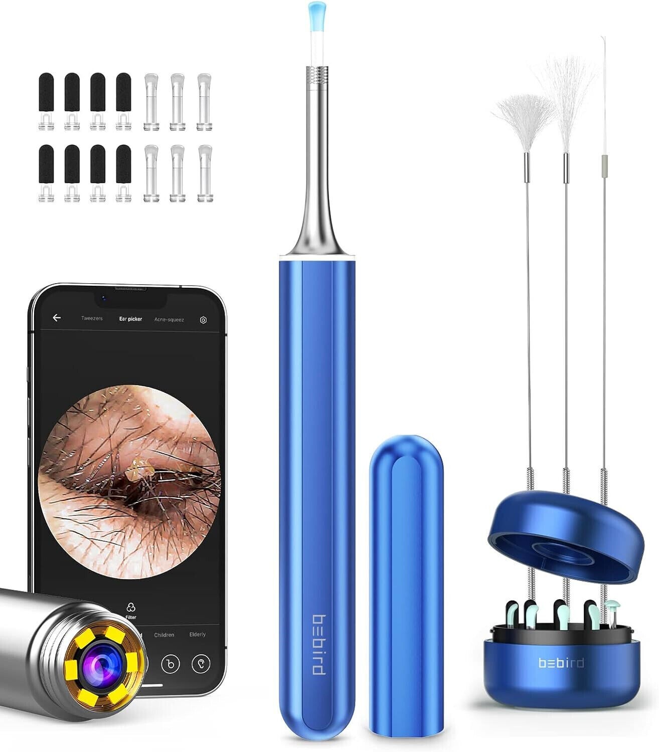 BEBIRD X17 Pro Camera Endoscope Professional Visual Ear Cleaner Ear Wax Removal