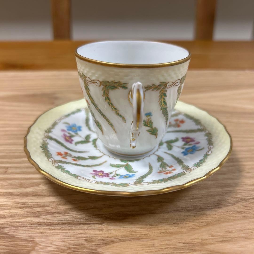 Richard Ginori Ghirlanda Demitasse Cup Saucer Set #2