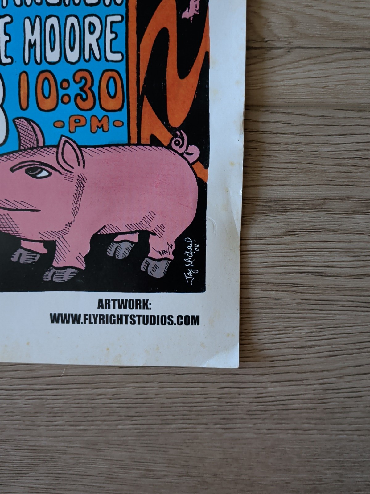 Pork Tornado Poster Tipitinas New Orleans Jon Fishman