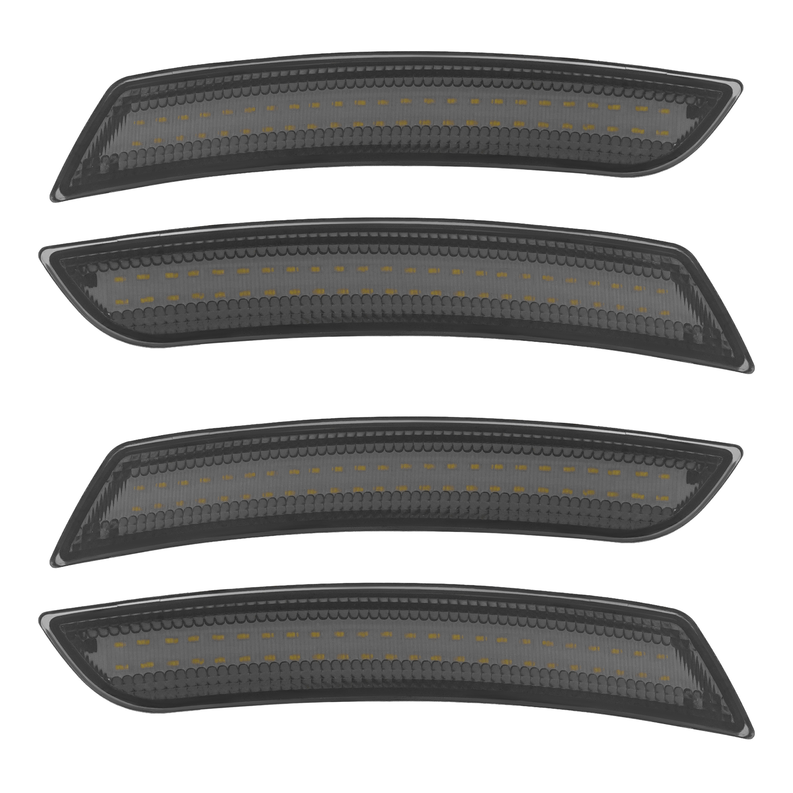 4X LED Side Marker Lights Front Rear Set For Chevy Camaro LS LT SS ZL1 2016-2024