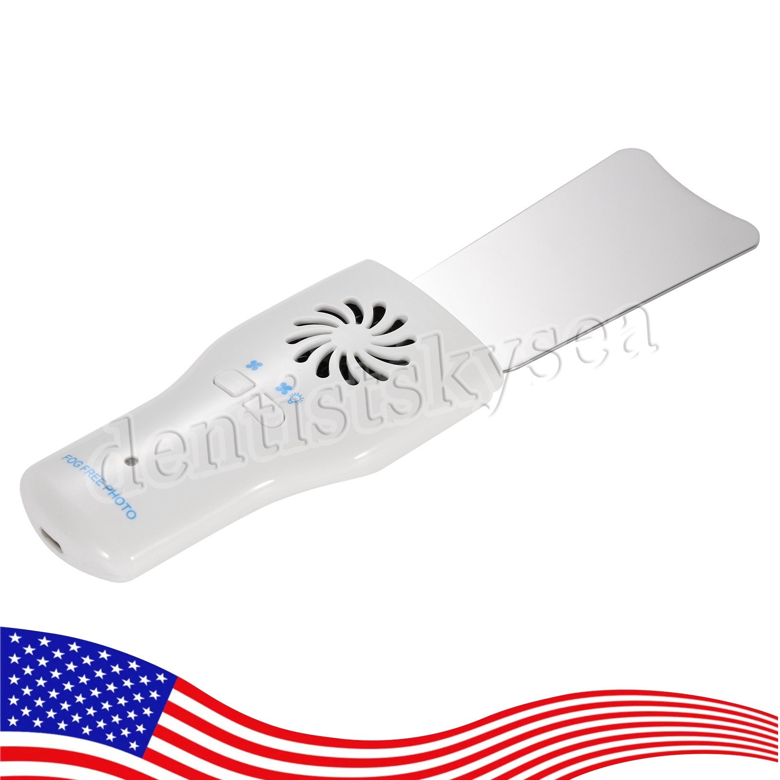 Dental LED Automatic Anti-fog Mirrors for oral photography Reflector Defog DT