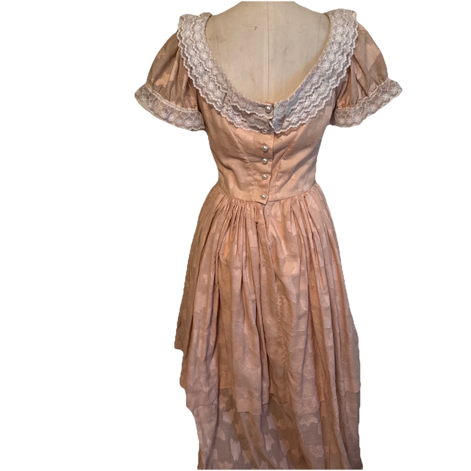 Vintage Hollywood Costume Victorian Dress