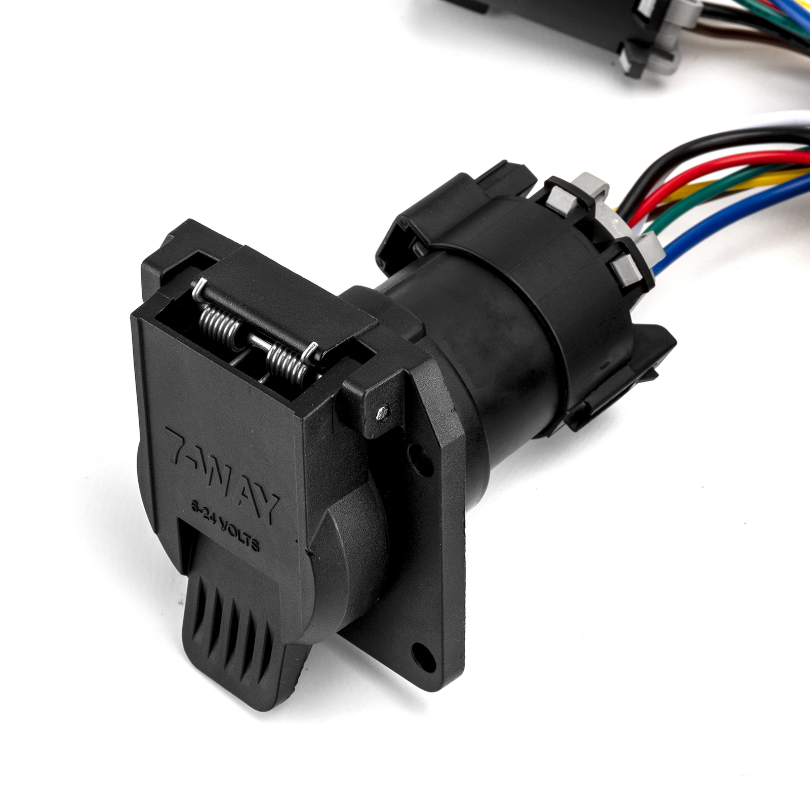 For 99-16 Ford F-250 Super Duty ,7FT 7 Pin Trailer Plug Wiring Harness Extension