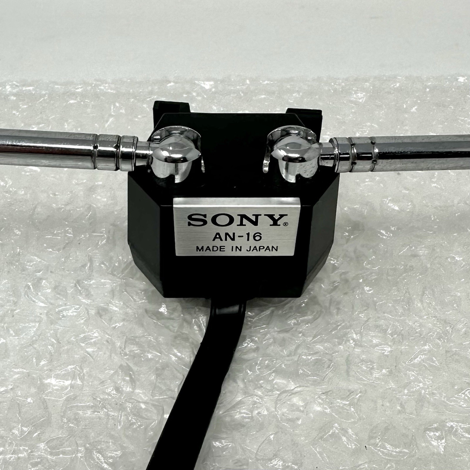 Vintage SONY ANTENNA AN-16 Rabbit Ears TV Dipole VHF Analog Television JAPAN