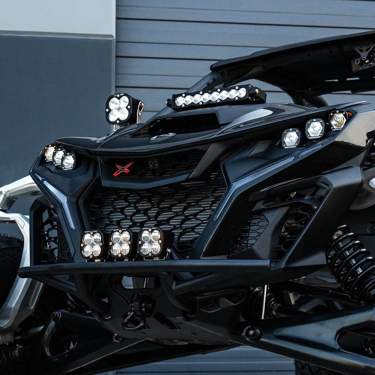 Baja Designs® S8 10-inch LED Light Bar Shock Tower Kit for 24+ Can-Am Maverick R