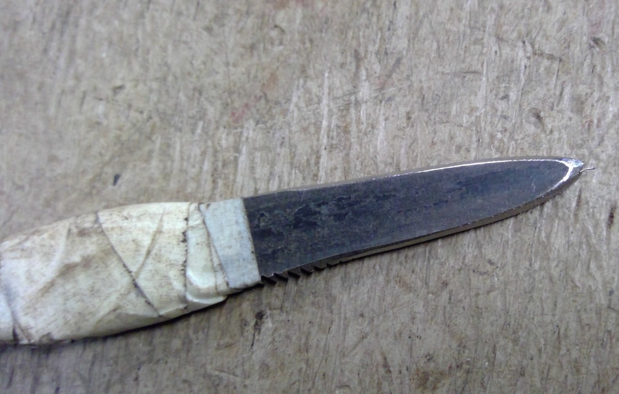 Vintage prison style shank shiv knife 4"