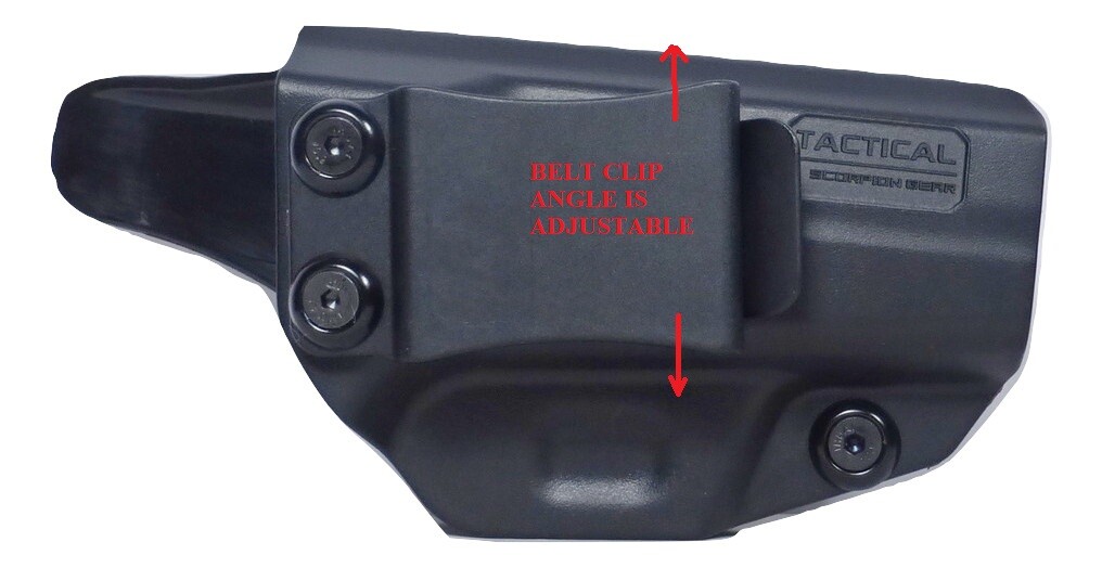 Tactical Scorpion Concealed IWB Inside Pants Holster: Fits SCCY 9MM CPX1 CPX2