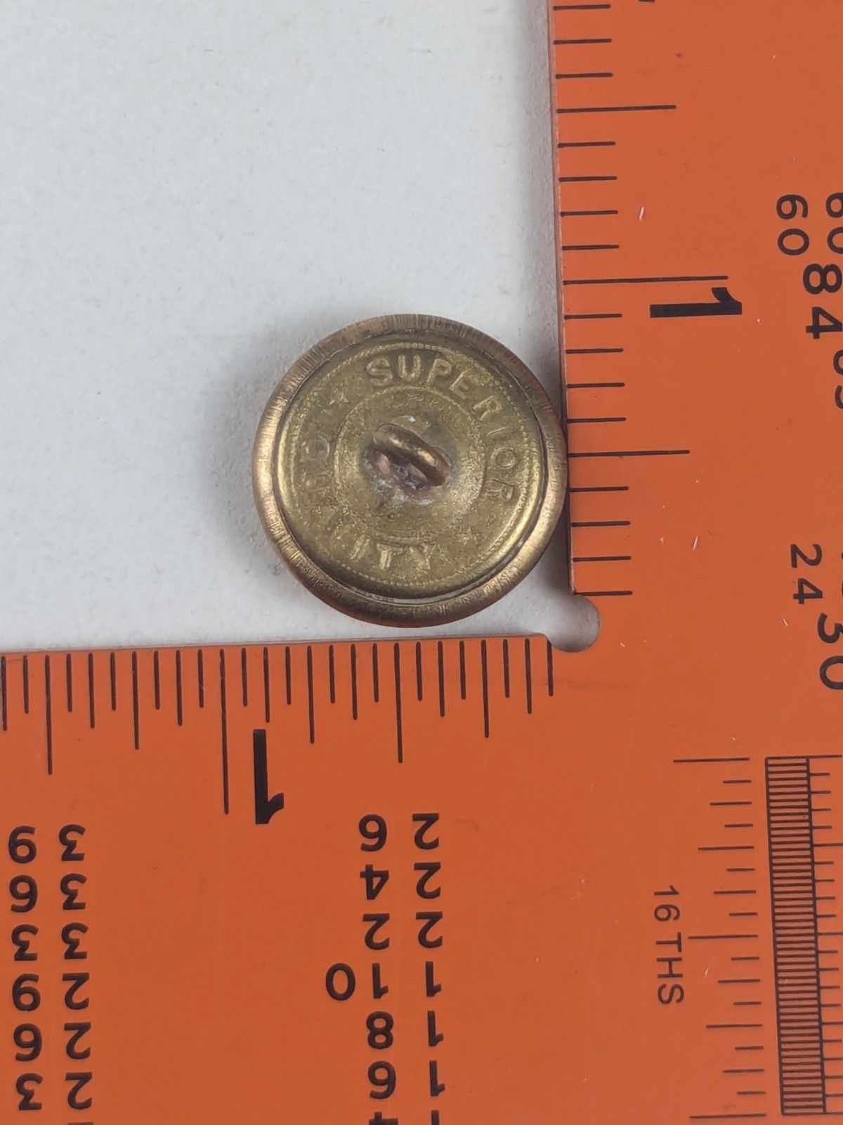 Early - Oregon State Seal Original Military Uniform Button - B20B