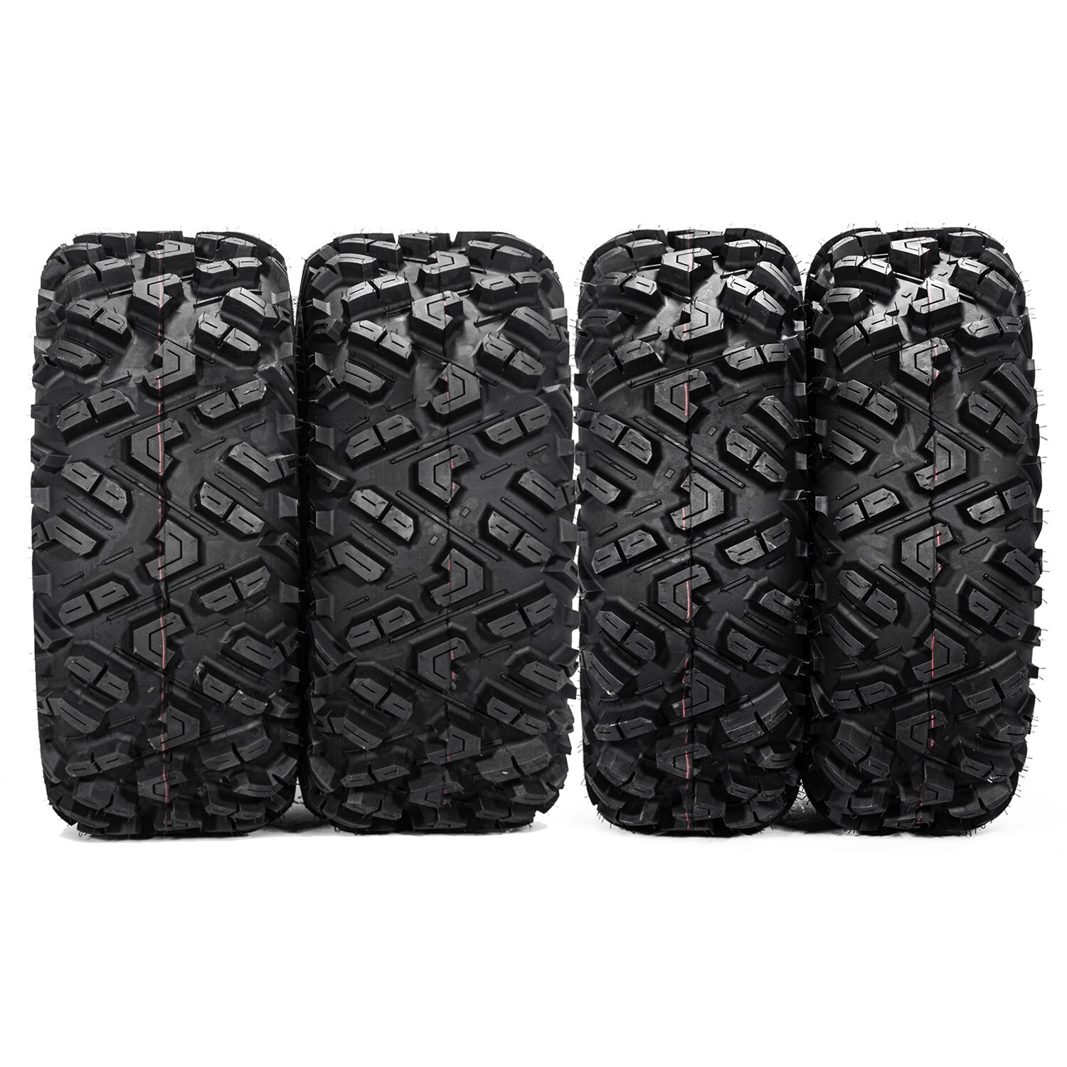 26x11-12 26x9-12 Set 4 6PR ATV UTV Tires 26x9x12 26x11x12 All Terrain Heavy Duty
