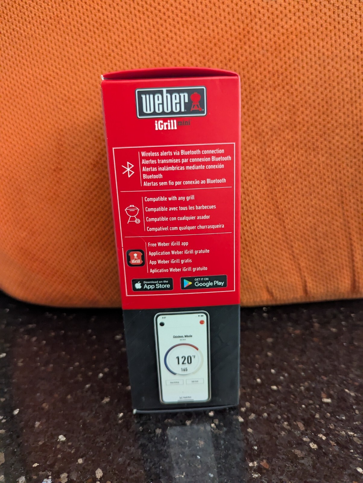 Weber iGrill Mini Digital Bluetooth Thermometer – Model 2156 – Brand New