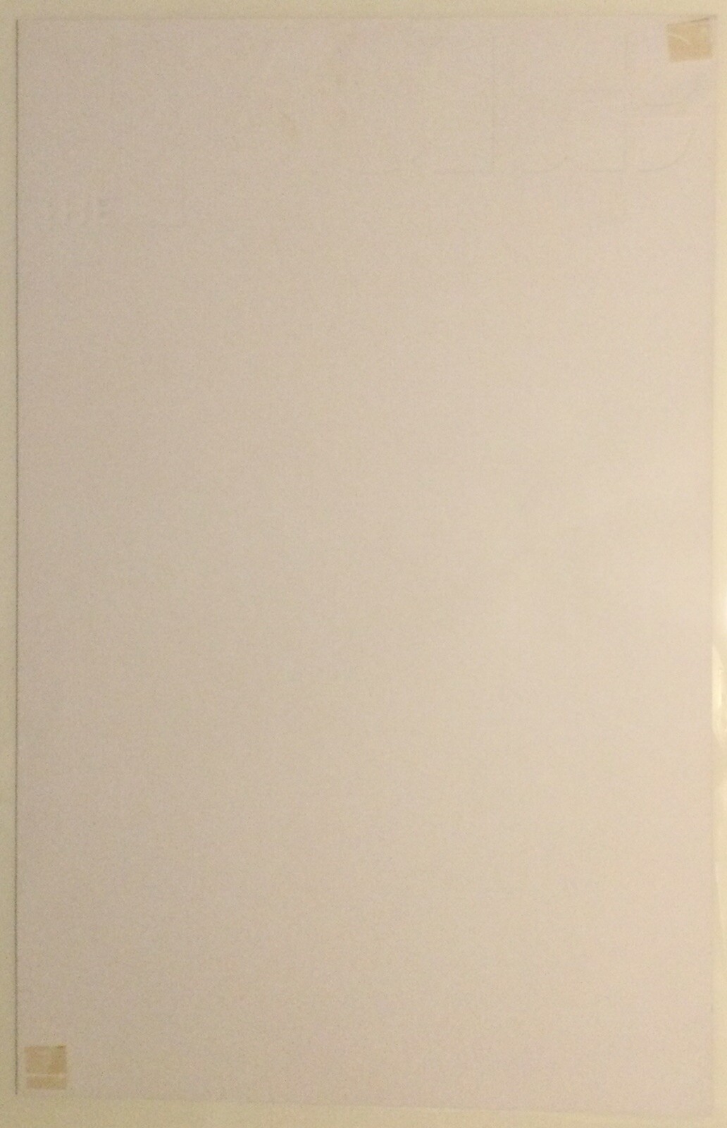 1968 THE DOORS European Tour Poster JIM MORRISON