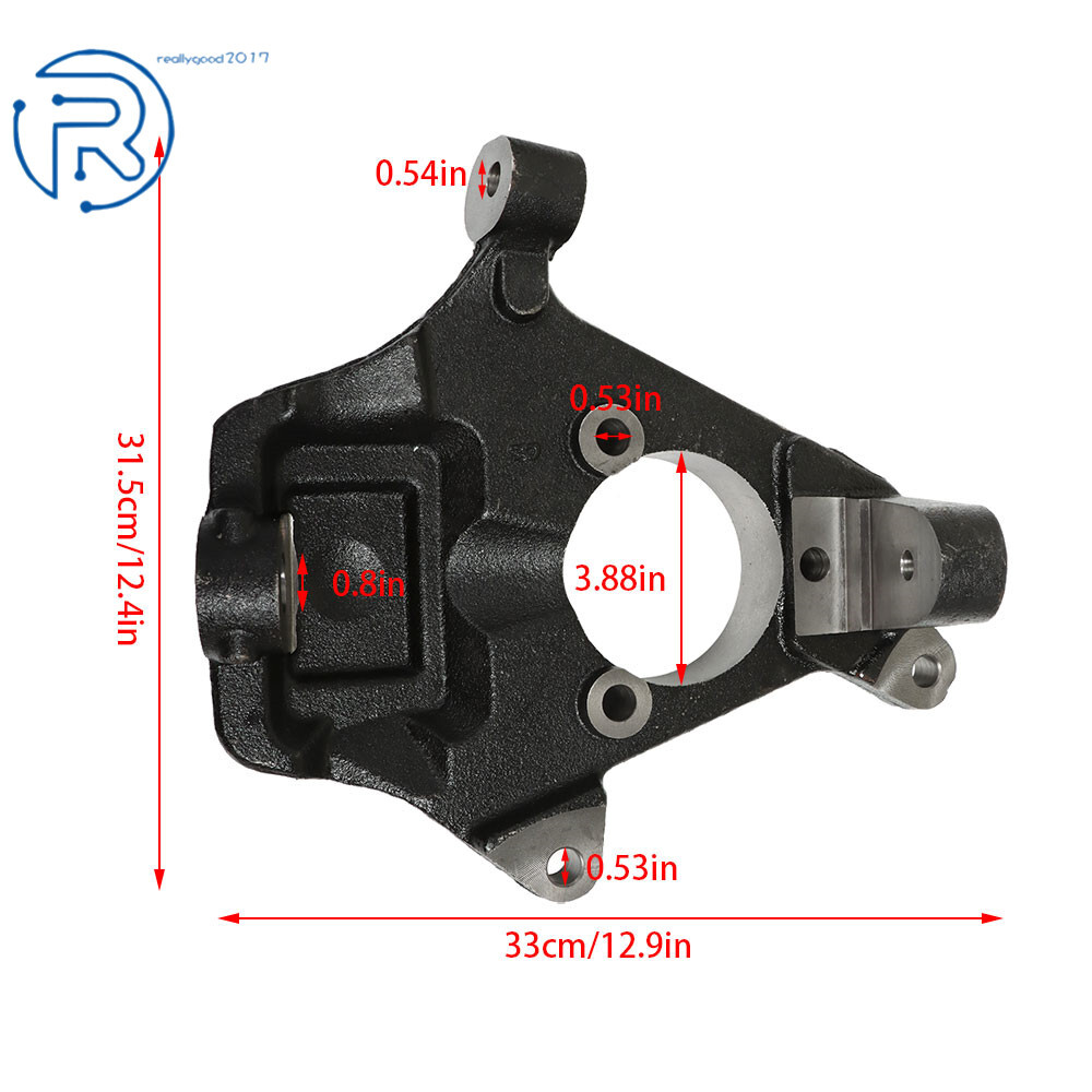 NEW 2" Drop Lowering Spindles For 07-17 Chevy Silverado GMC Sierra 1500 2WD 4WD