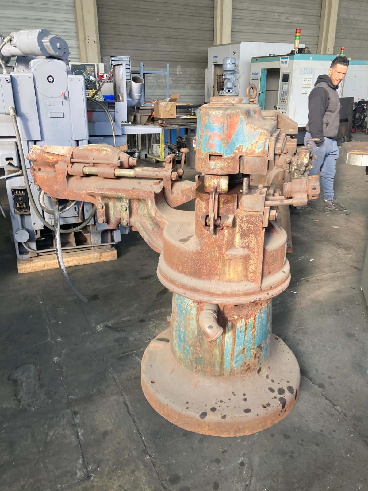 POWER HAMMER iron worker YOKOHAMA ENGINEE R DEDEPOT PARTS AIR OP