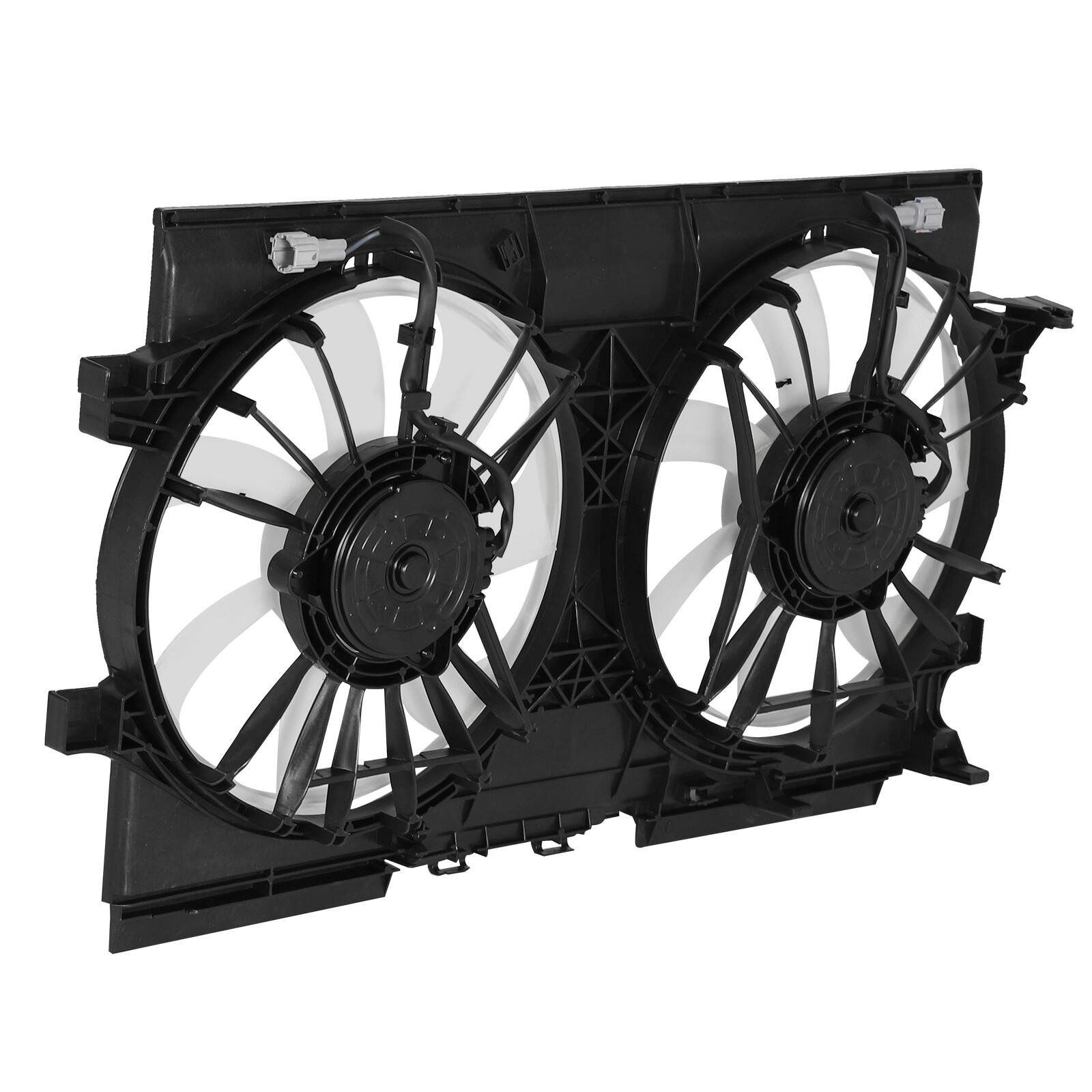 Dual AC Radiator Condenser Cooling Fan For 2017-2023 Subaru Impreza SU3115135