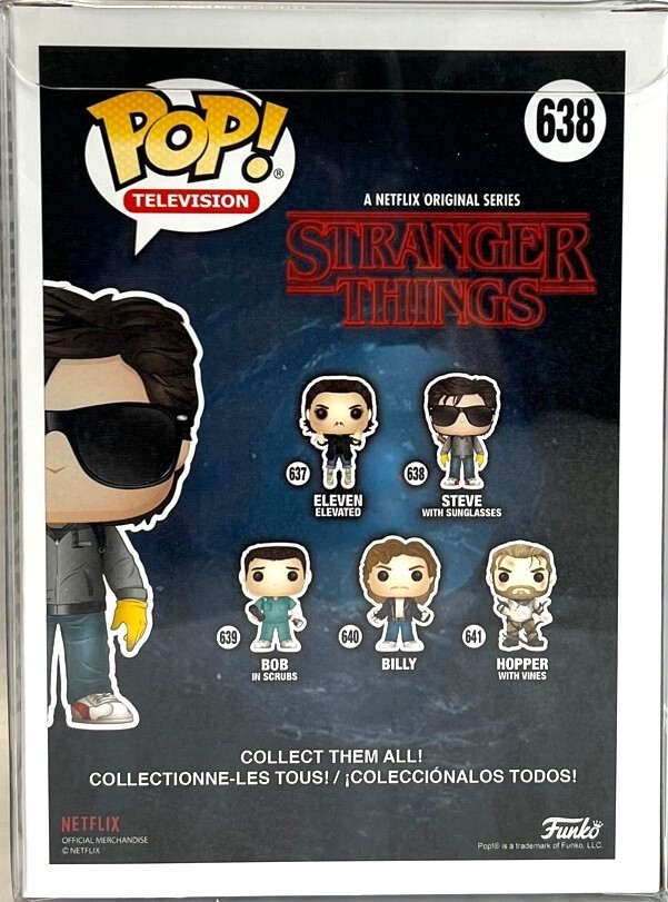Funko Pop! Stranger Things Steve with Sunglasses #638 with Protector