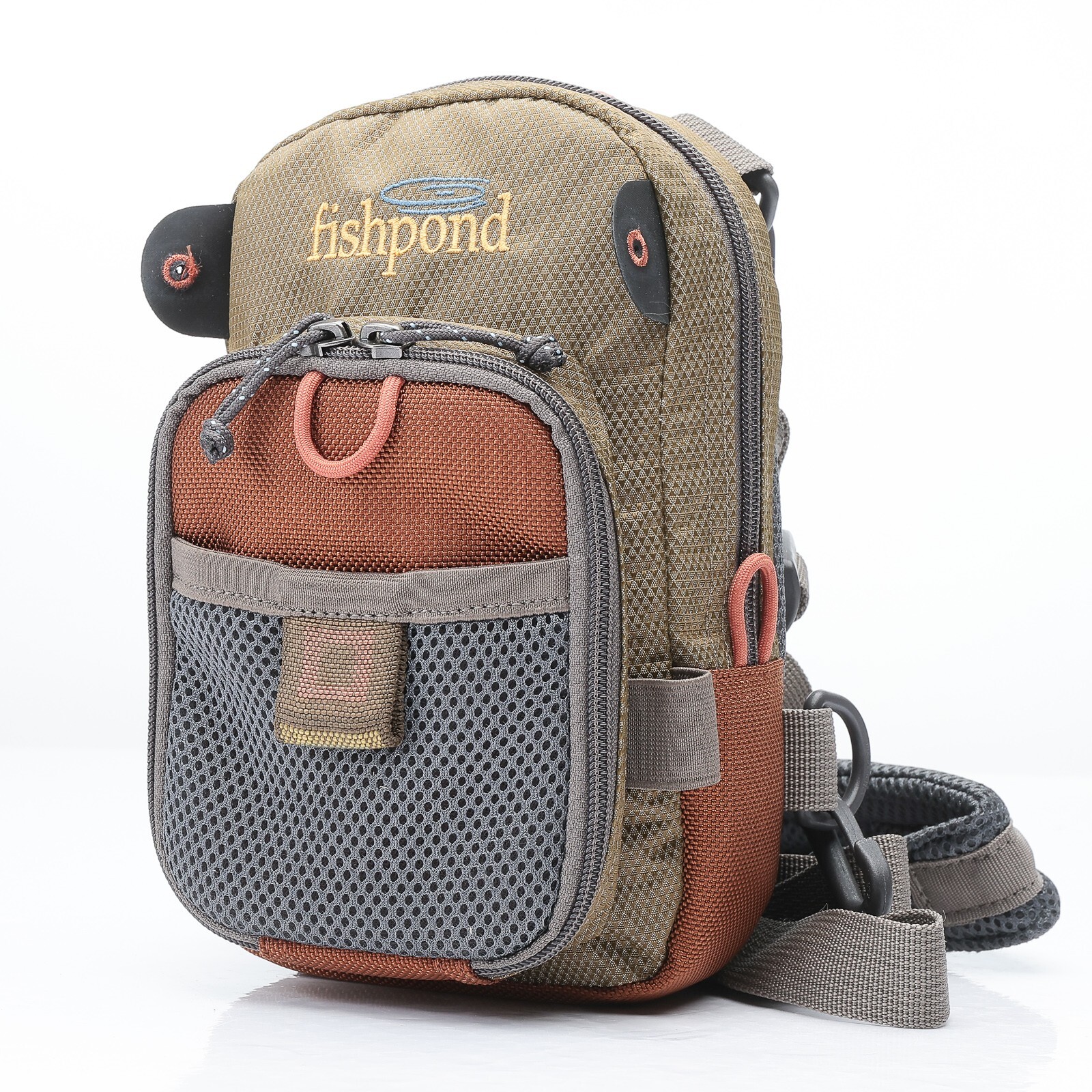 Fishpond San Juan Vertical Chest Pack - Sand/Saddle Brown - FREE FAST SHIPPING