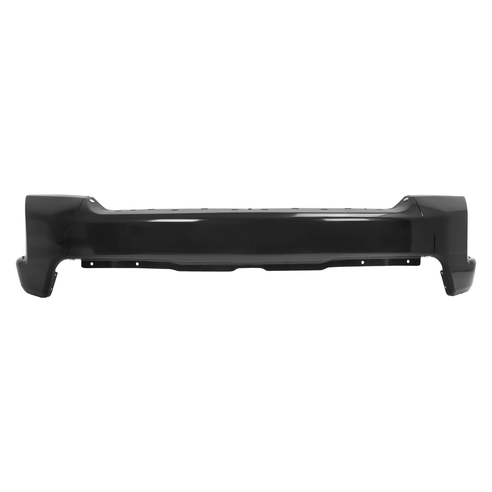 Front Bumper Face Bar Fit For 2019-2022 Chevrolet Silverado 1500 Steel Black
