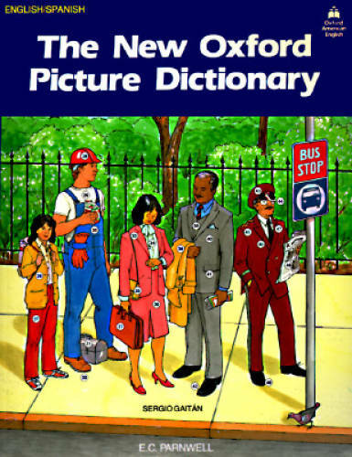 The New Oxford Picture Dictionary (English-Spanish Edition) - Paperback - GOOD