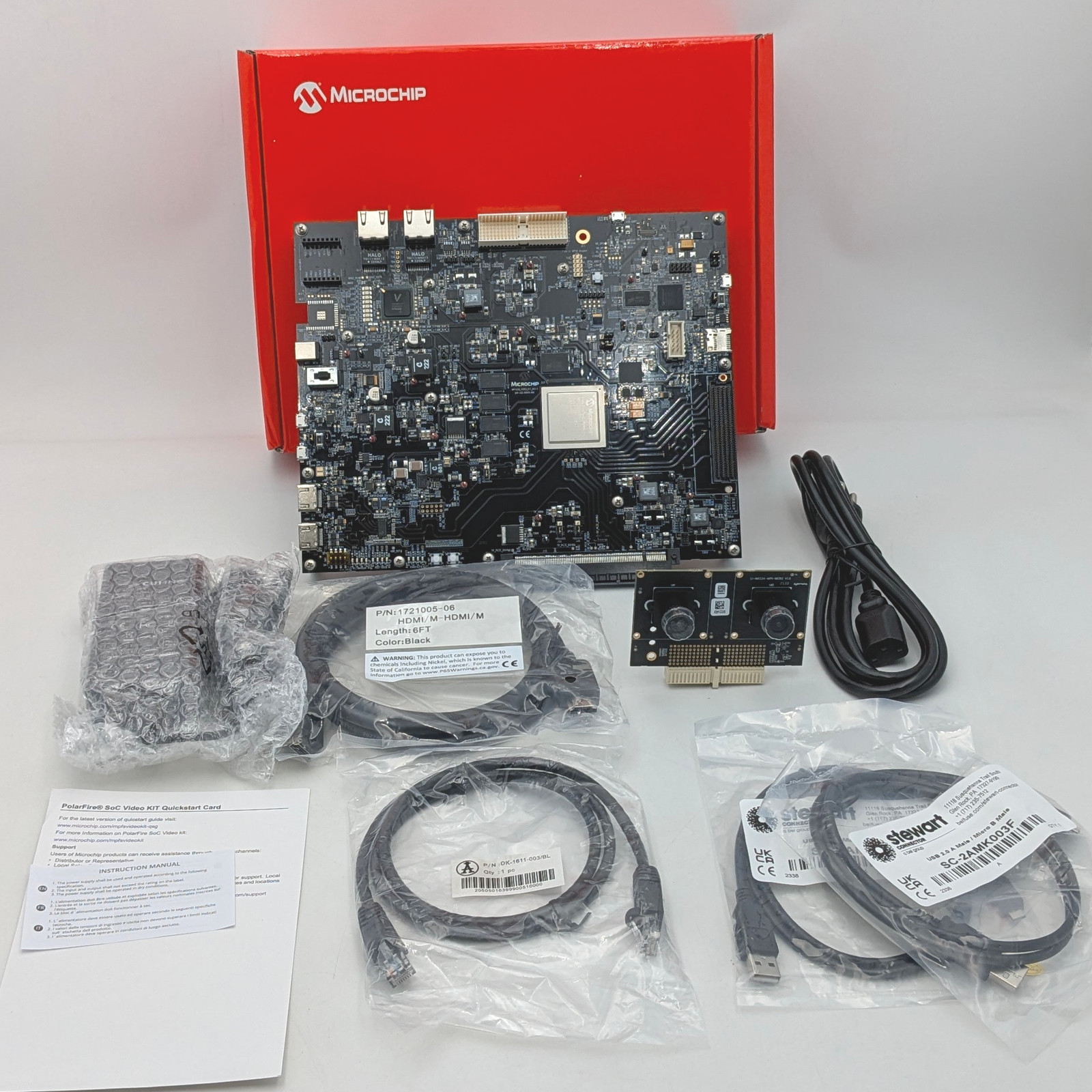 Microchip PolarFire SOC Video Kit (MPFS250-VIDEO_KIT)