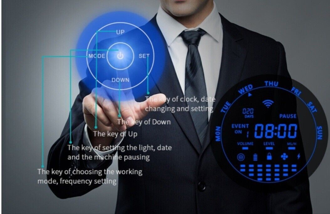 BLACK Davinci360 HVAC Ready Scent Diffuser 200mL / Aroma360 For 1950 Sqft Plus