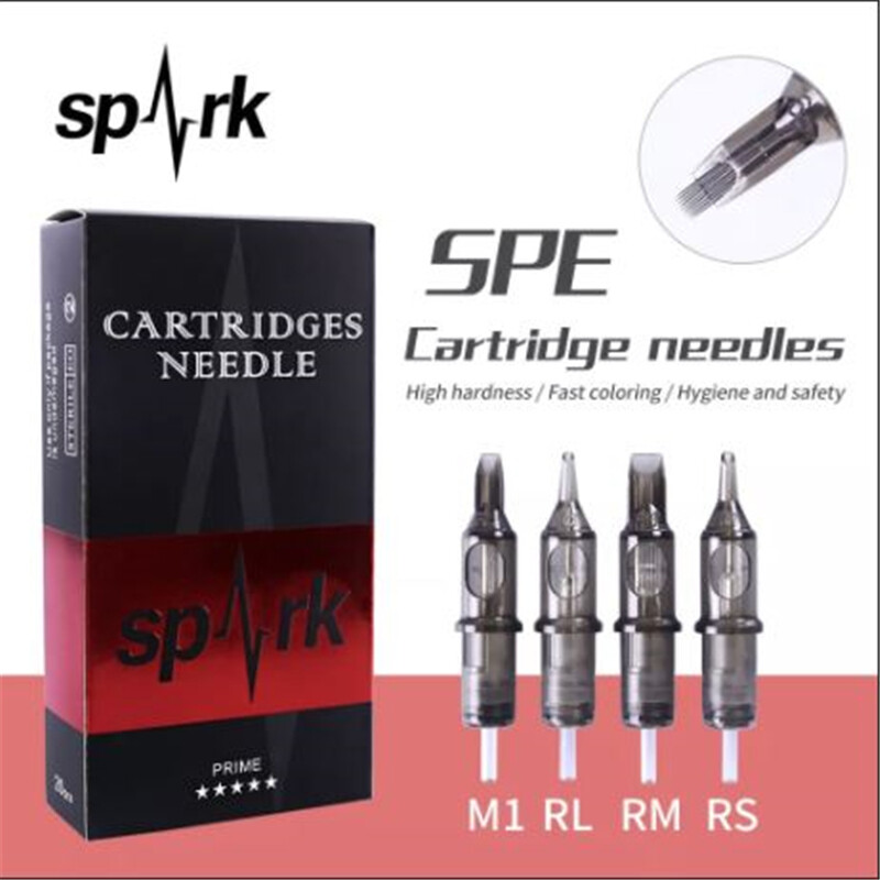 20PCS/50PCS Spark Needles Disposable Tattoo Cartridge Mix Needles RL, RS, RM, M1