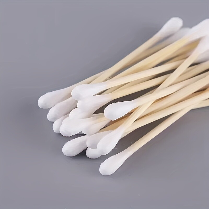 100~1000X Bamboo Cotton Buds Swab Eco Friendly Vegan Organic Natural Wood Sticks