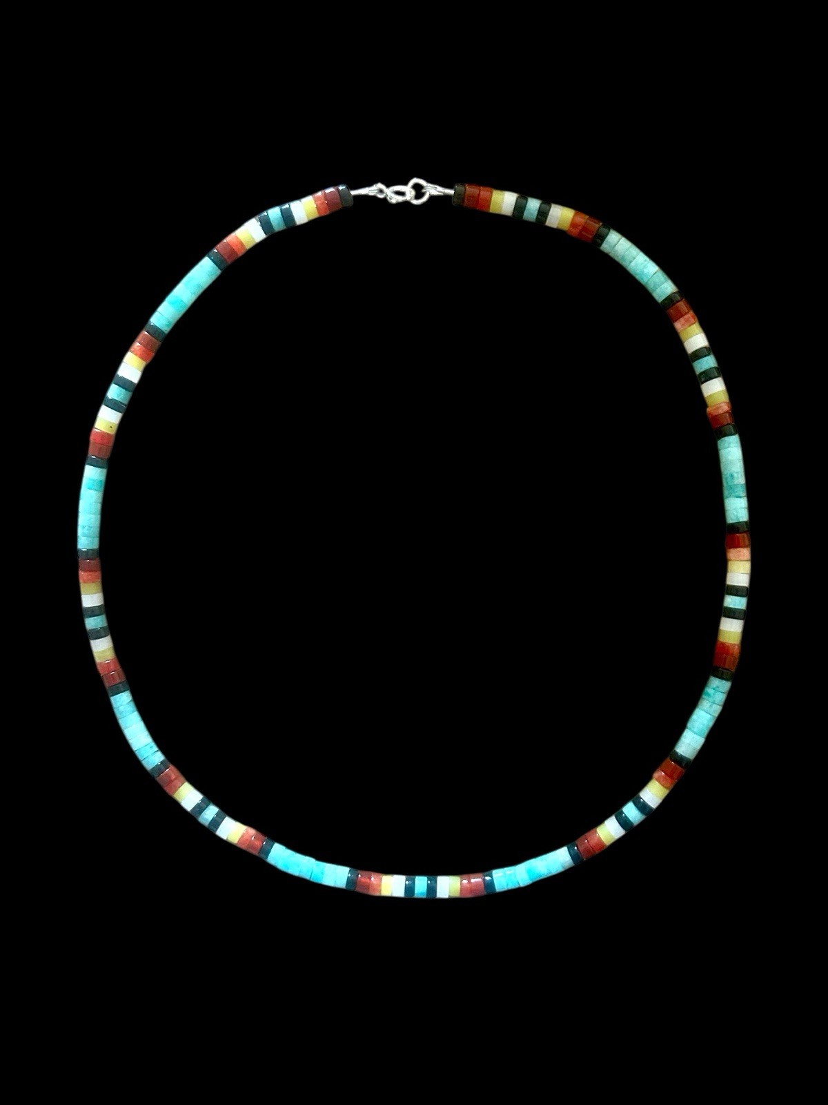 Native American Amazonite Heishi Neclace